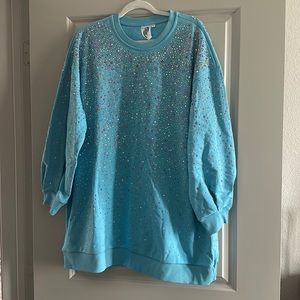 Queen of Sparkles Rhinestone Sweater